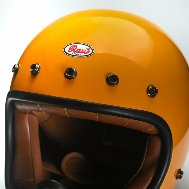 RAWシリーズ スモールシェル フルフェイスヘルメット グロスイエロー feture 5