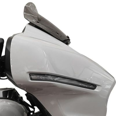 2024以降 ストリートグライド 9.5インチ ウィンドシールド (ライトスモーク) ウィンドベスト