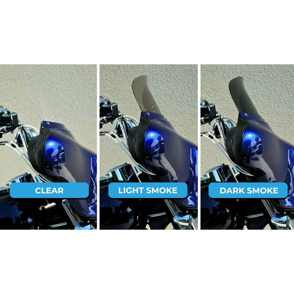 2024以降 ストリートグライド 9.5インチ ウィンドシールド (ライトスモーク)2