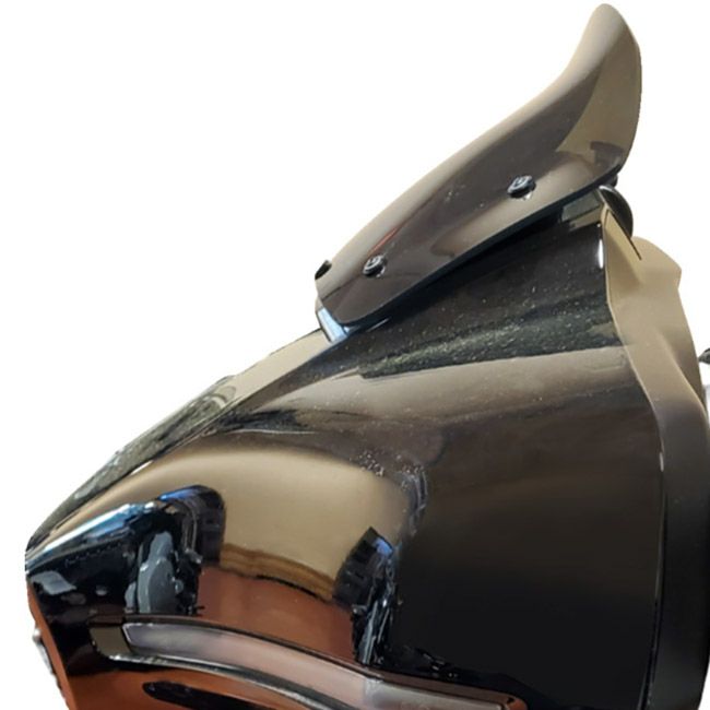 2024以降 ストリートグライド 10.5インチ ウィンドシールド (ダークスモーク)