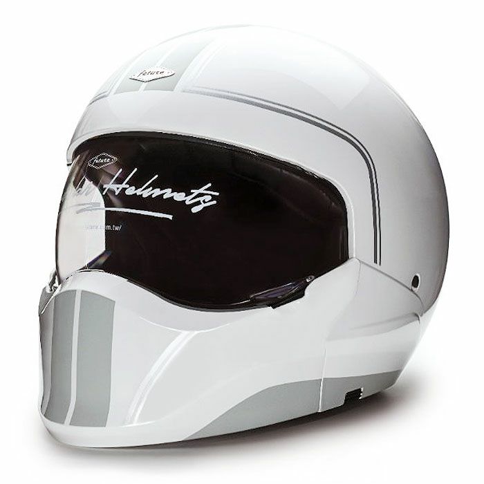 HANKシリーズ 2WAY フルフェイスヘルメット グロスホワイト feture