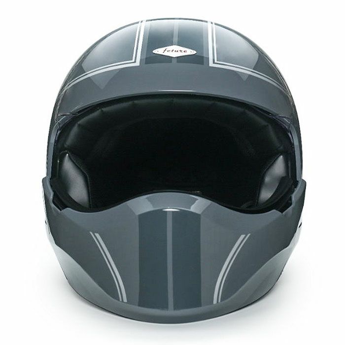 HANKシリーズ 2WAY フルフェイスヘルメット グロスセメントグレー feture 2