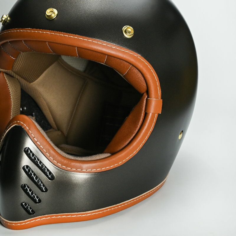 STEVENシリーズ フルフェイスヘルメット セミマットアイアン feture 5