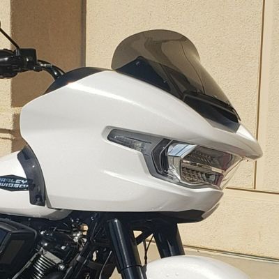 2024以降 ロードグライド 10.5インチ ウィンドシールド (ダークスモーク) ウィンドベスト