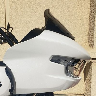 2024以降 ロードグライド 11.5インチ ウィンドシールド (ダークスモーク) ウィンドベスト