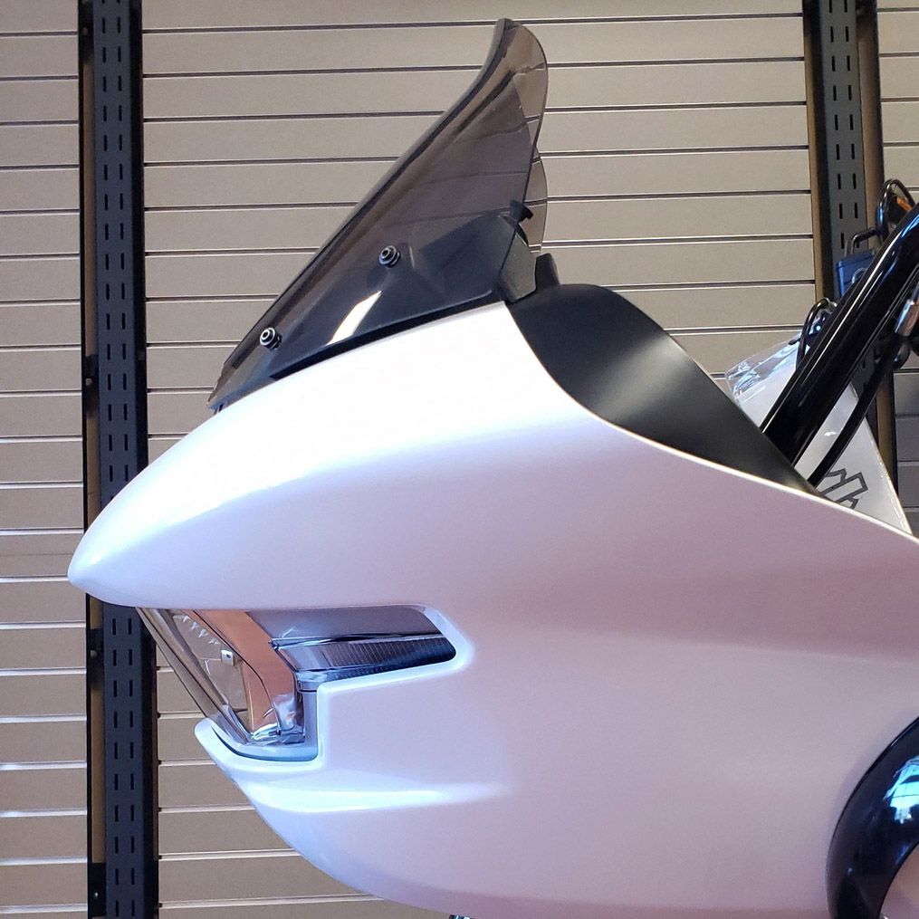  2024以降 ロードグライド 12.5インチ ウィンドシールド (ライトスモーク)