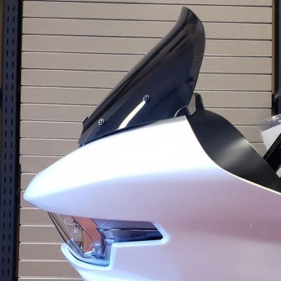 Impact様専用12インチウィンドシールド (ライトスモーク) 治す