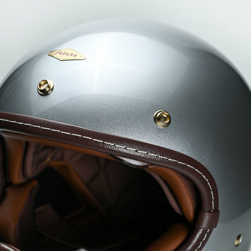 SIMONシリーズ フルフェイスヘルメット グロスシルバー feture 4