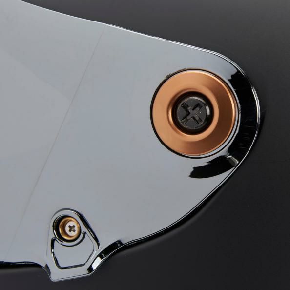 BILTWELL ヘルメットハードウェアキット　ブロンズ ブラックボルト 