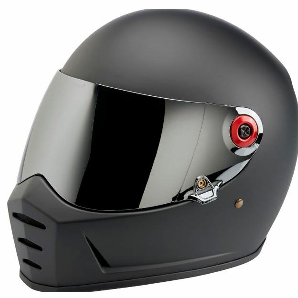 BILTWELL ヘルメットハードウェアキット　レッド ブラックボルト 