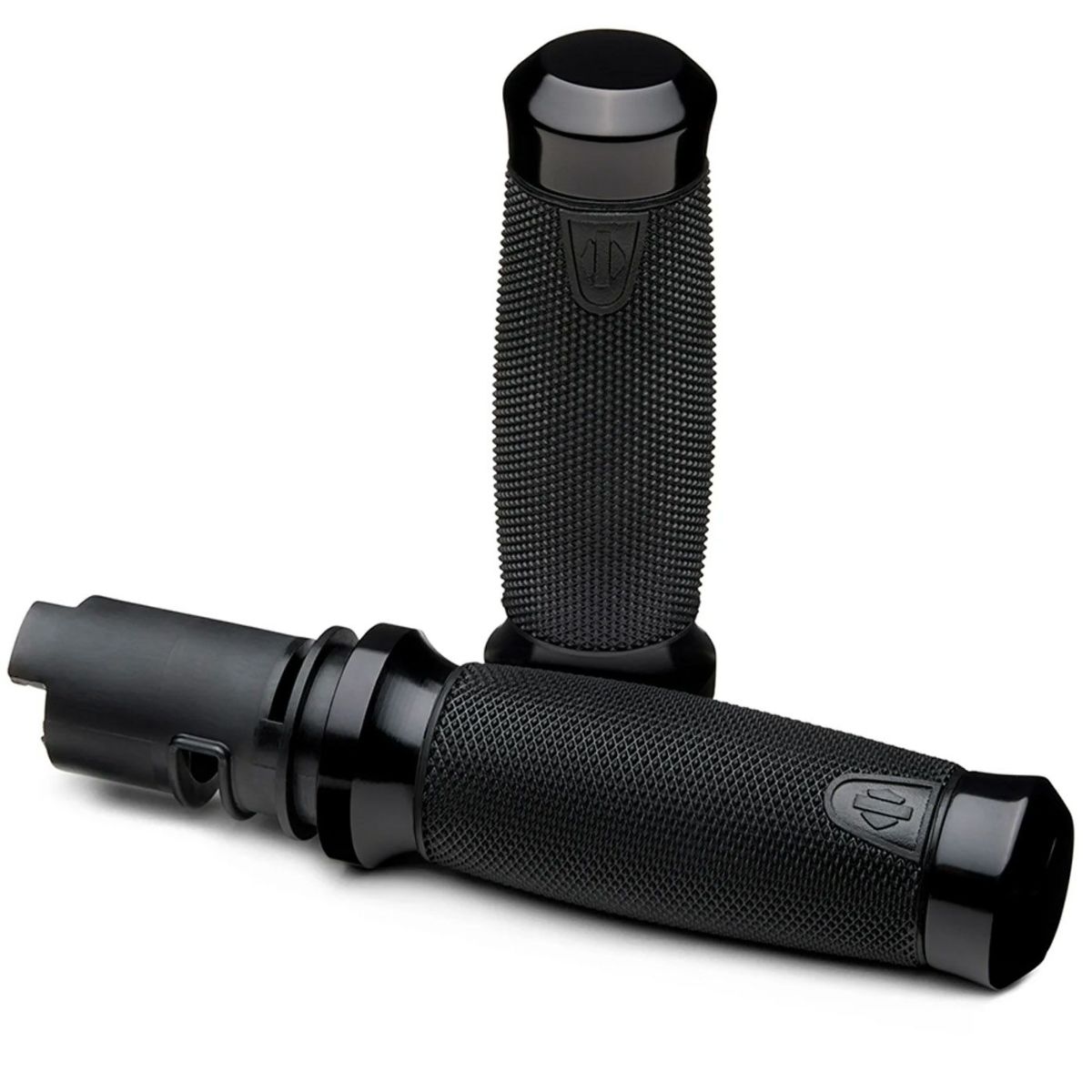 2024以降 ツーリング、2025以降ソフテイル ゲットアグリップ ハンドグリップセット (ブラック)1