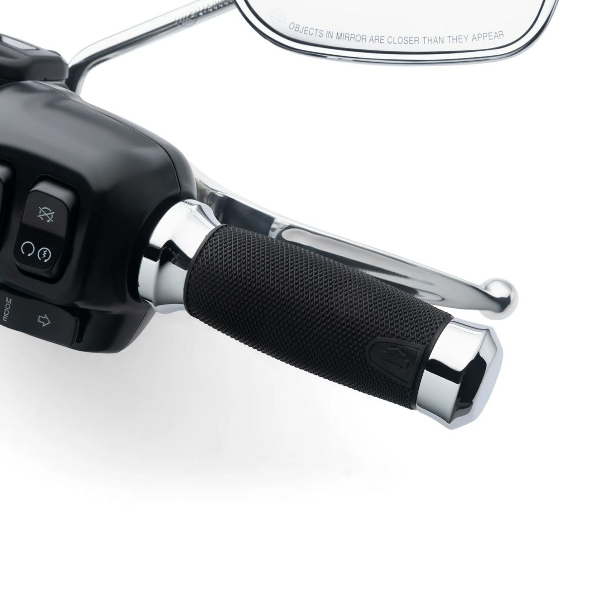 024以降 ツーリング、2025以降ソフテイル ゲットアグリップ ハンドグリップセット (クローム)2