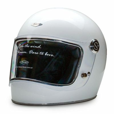 【SALE】LENNONシリーズ フルフェイスヘルメット グロスホワイト feture