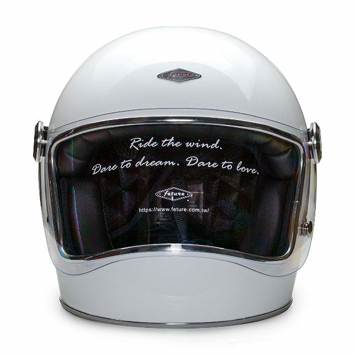 LENNONシリーズ フルフェイスヘルメット グロスホワイト feture 2