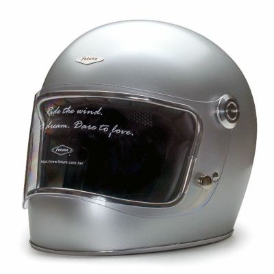 LENNONシリーズ フルフェイスヘルメット セミマットシルバー feture