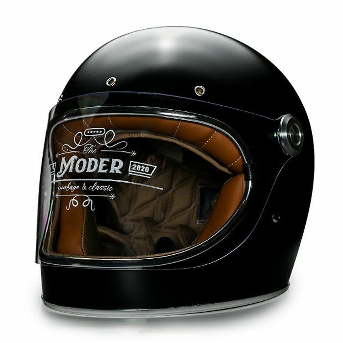 MODER ADELINEシリーズ フルフェイスヘルメット マットブラック feture