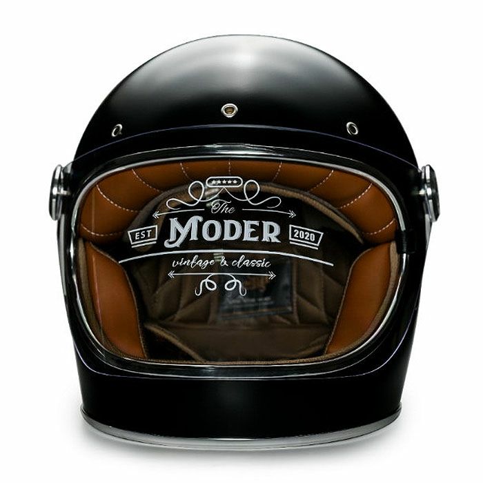 MODER ADELINEシリーズ フルフェイスヘルメット マットブラック feture 2