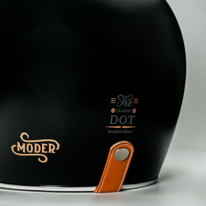 MODER ADELINEシリーズ フルフェイスヘルメット マットブラック feture 6