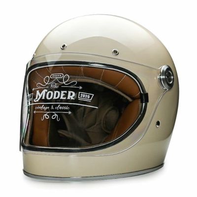 【SALE】MODER ADELINEシリーズ フルフェイスヘルメット ブライトライトミルクティー feture