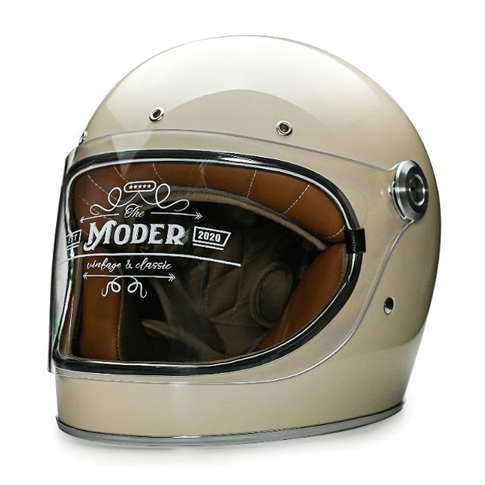 MODER ADELINEシリーズ フルフェイスヘルメット ブライトライトミルクティー feture
