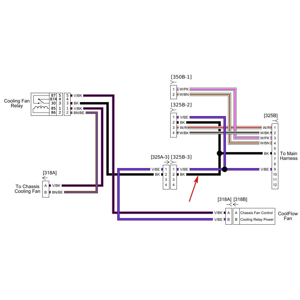 2024以降 ツーリング 電源ポートスプリッターハーネス1