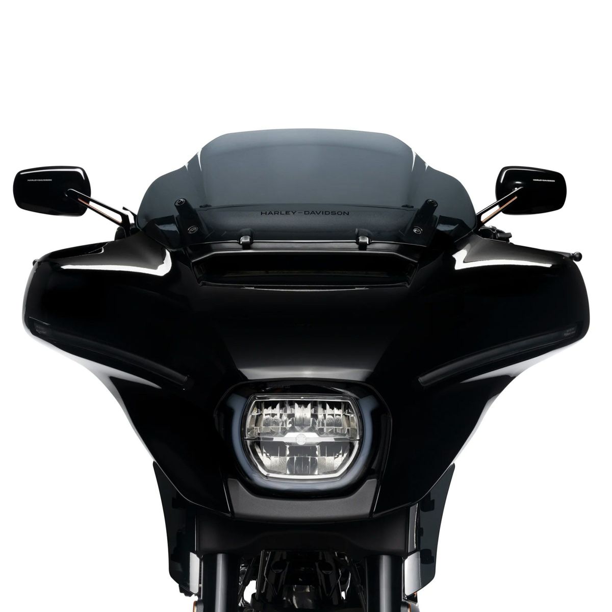 2024以降 ストリートグライド ウィンドスプリッター 8インチ・ウィンドシールド (ダークスモーク)