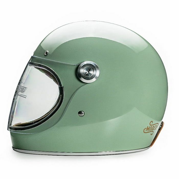 MODER ADELINEシリーズ フルフェイスヘルメット ブライトグレーグリーン feture 3