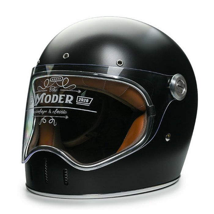 MODER LOUISEシリーズ フルフェイスヘルメット マットブラック feture