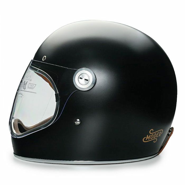 MODER LOUISEシリーズ フルフェイスヘルメット マットブラック feture 3