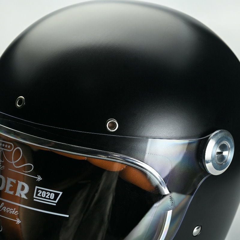 MODER LOUISEシリーズ フルフェイスヘルメット マットブラック feture 4