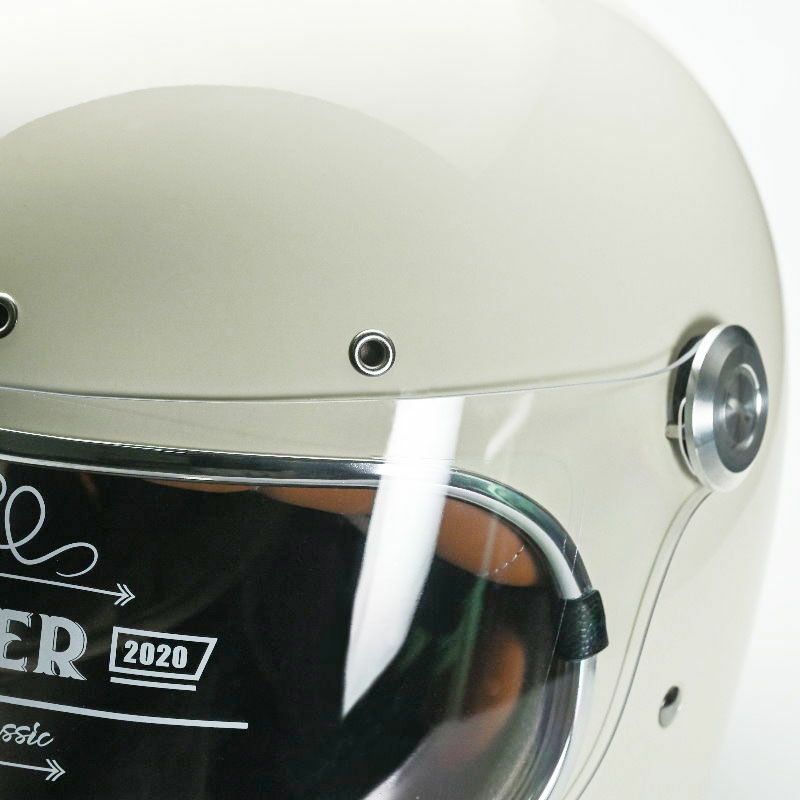 MODER LOUISEシリーズ フルフェイスヘルメット ブライトアイボリーホワイト feture 3