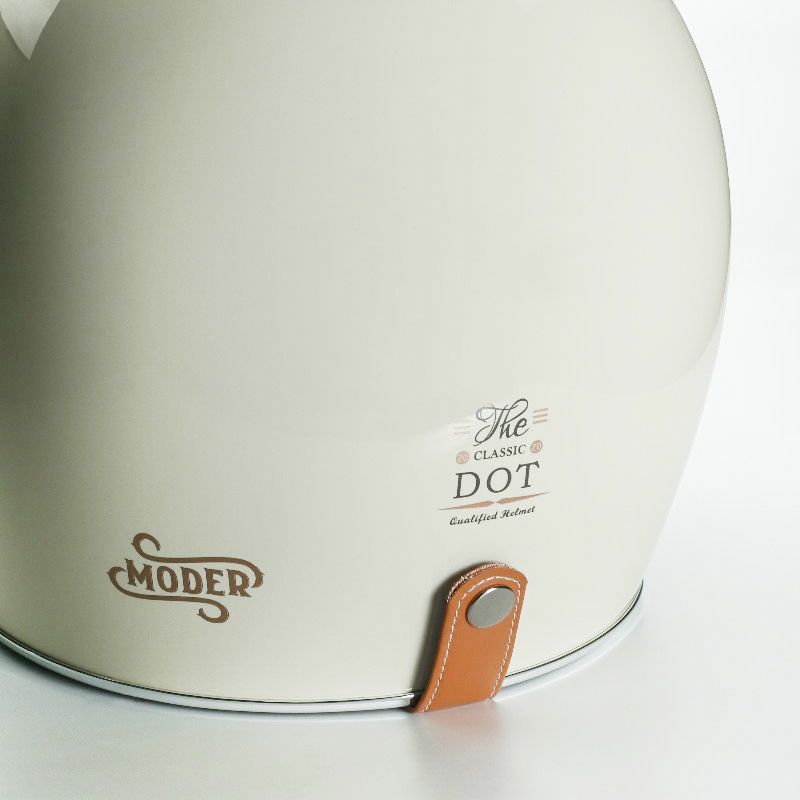 MODER LOUISEシリーズ フルフェイスヘルメット ブライトアイボリーホワイト feture 5