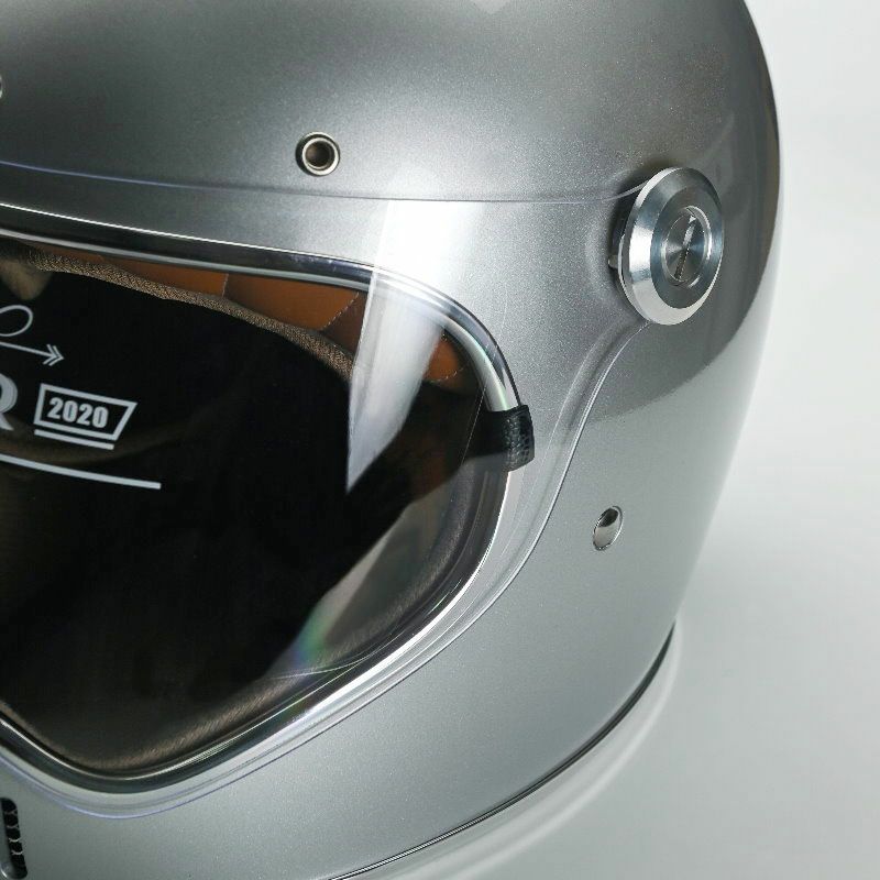 MODER LOUISEシリーズ フルフェイスヘルメット ブライトスターシルバー feture 5