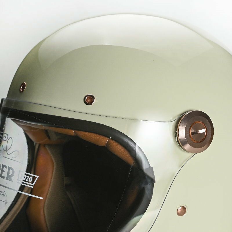 MODER BENJAMINシリーズ フルフェイスヘルメット アイボリーホワイト feture 4