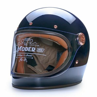 【SALE】MODER BENJAMINシリーズ フルフェイスヘルメット ブルーバイオレット feture