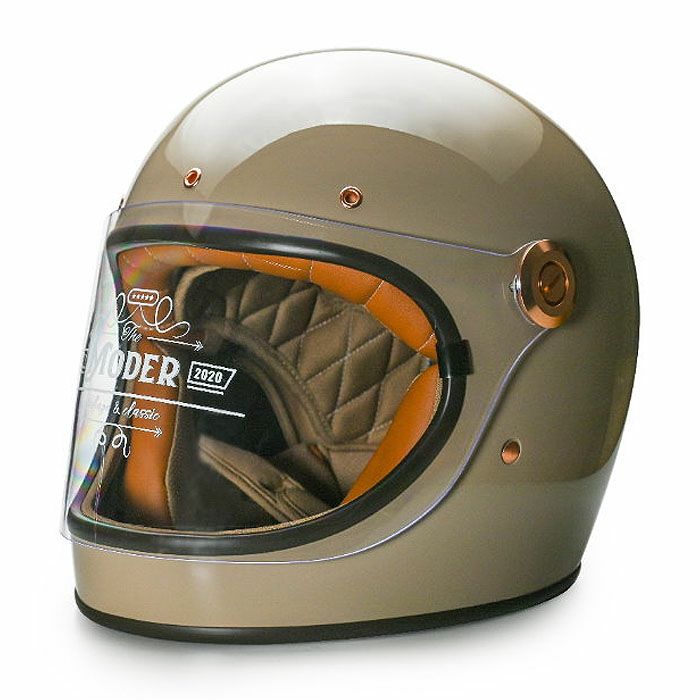 MODER BENJAMINシリーズ フルフェイスヘルメット キャメル feture