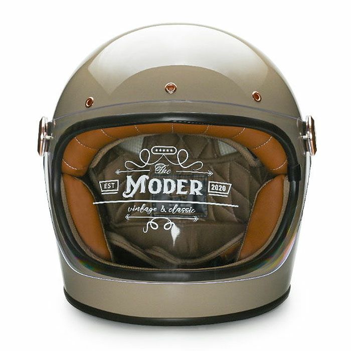 MODER BENJAMINシリーズ フルフェイスヘルメット キャメル feture 2