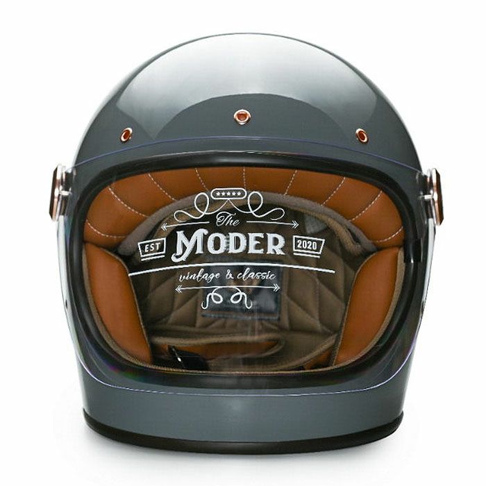 MODER BENJAMINシリーズ フルフェイスヘルメット コンクリートグレー feture 2