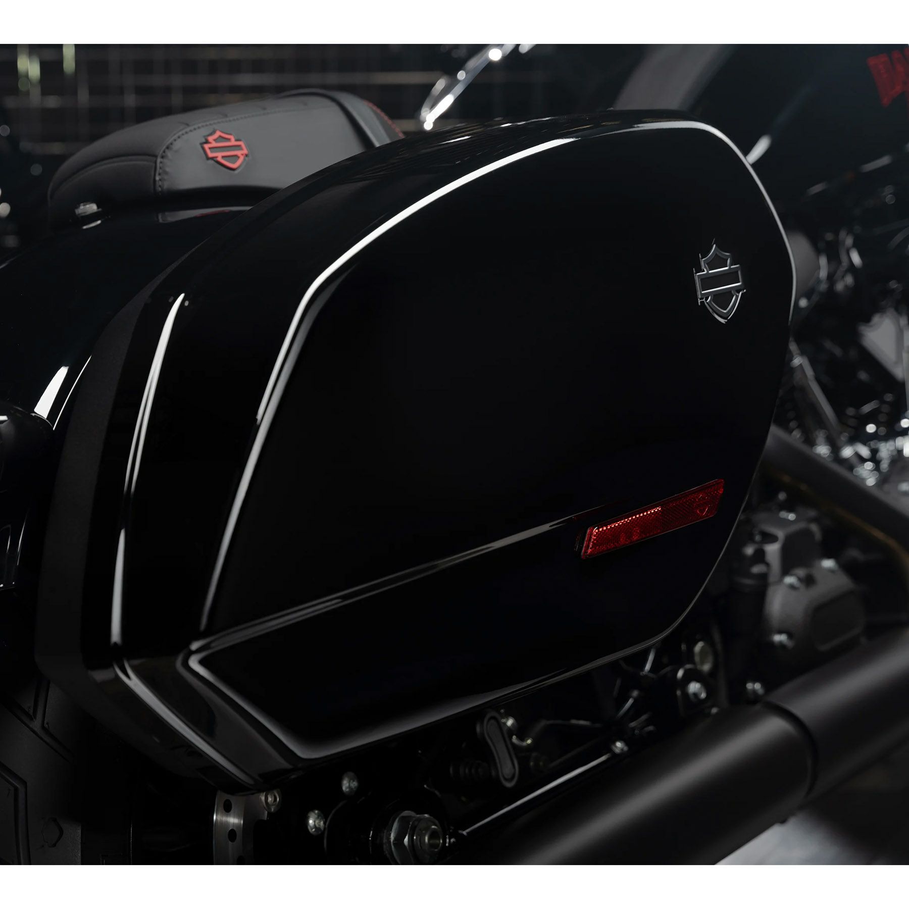 025以降 ローライダーS FXLRST サドルバッグセット (ビビッドブラック)4