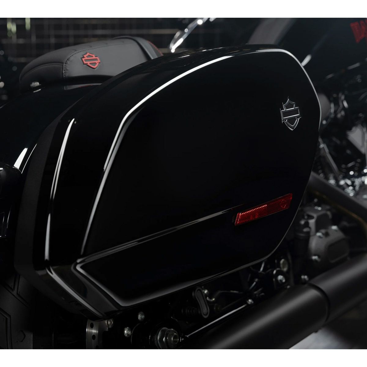 025以降 ローライダーS FXLRST サドルバッグセット (ビビッドブラック)4