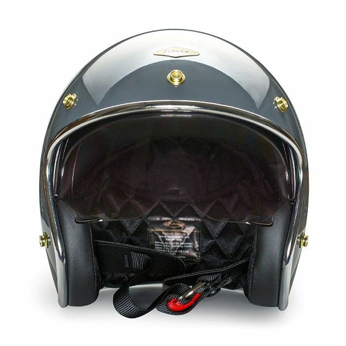 BRIANシリーズ インナーバイザー ジェットヘルメット セメントグレー feture 2