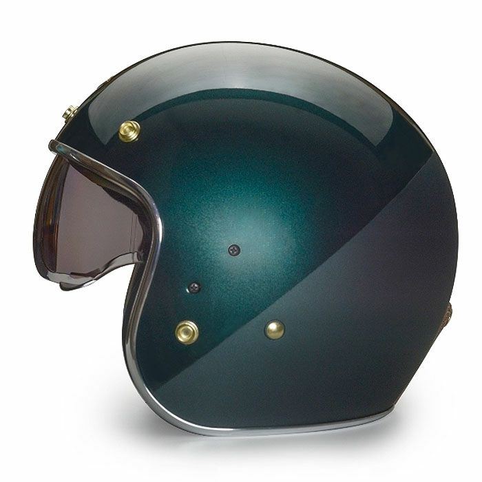 BRIANシリーズ インナーバイザー ジェットヘルメット グリーン feture 3