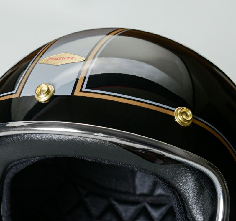 HORI TORAシリーズ TATTOO インナーバイザー ジェットヘルメット ブラック feture 5