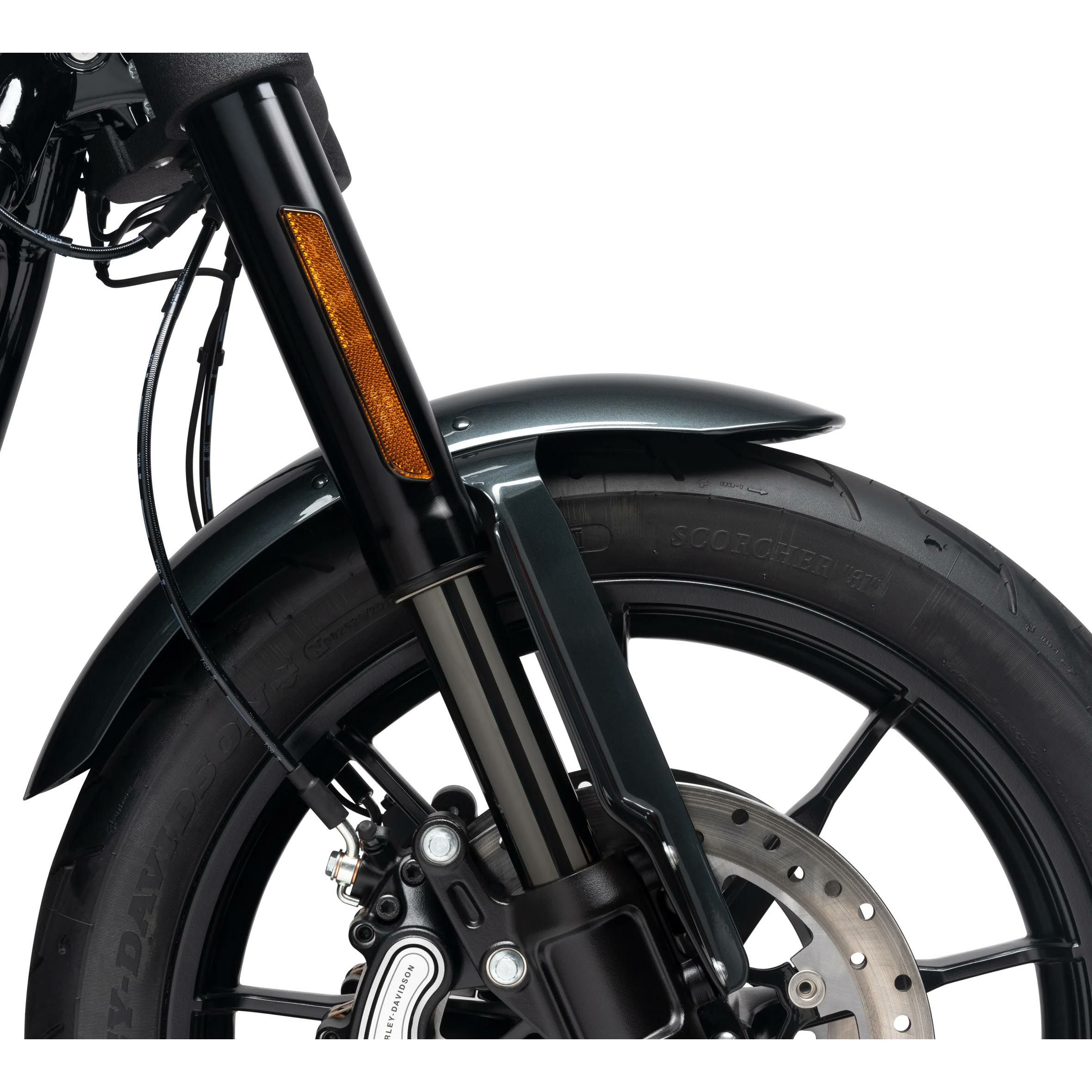 M8 ローライダーS/ST、ファットボブ、エルディアブロ DLCコーティング フロントフォークチューブ2