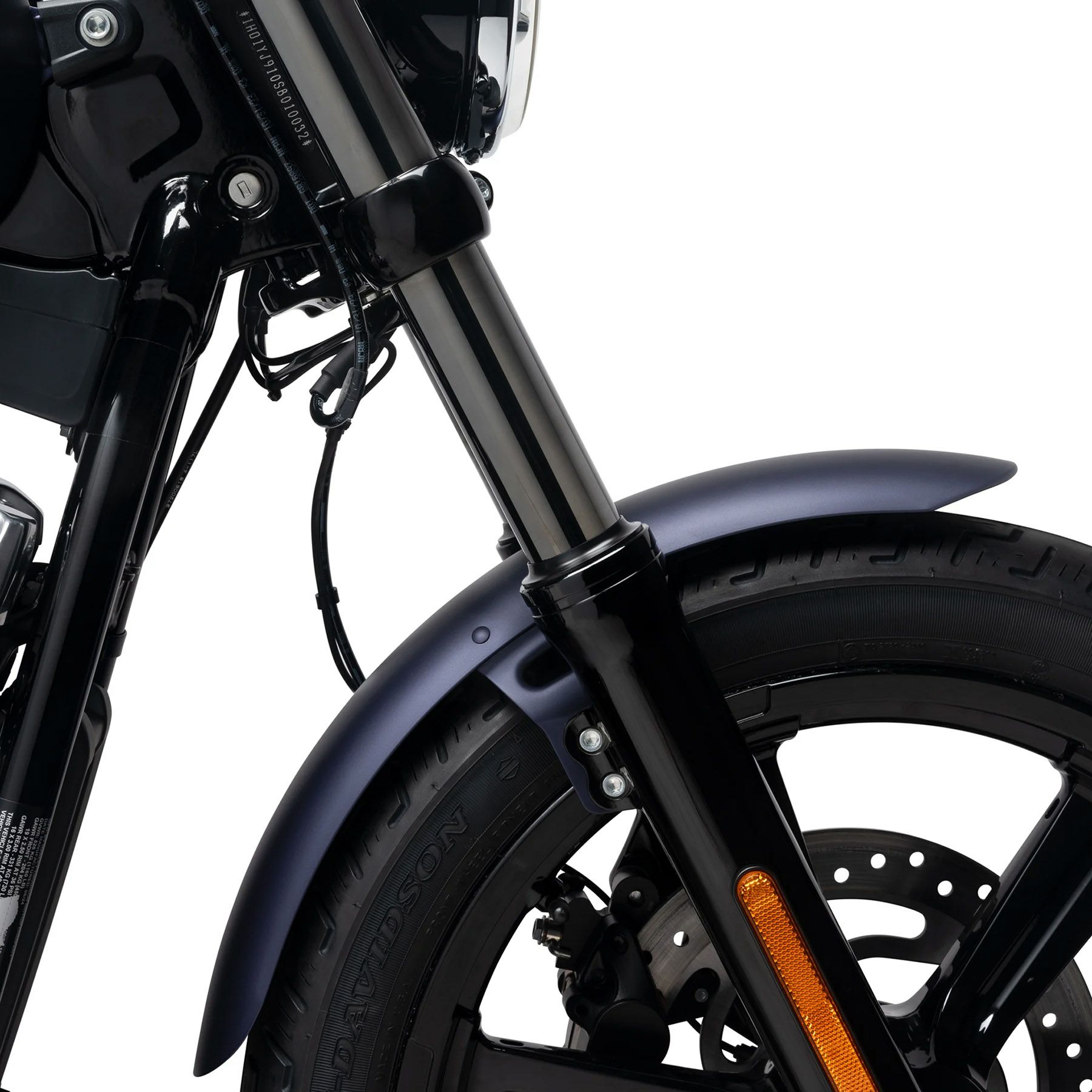  M8 ストリートボブ、ブレイクアウト、ローライダー、スタンダード DLCコーティング フロントフォークチューブ