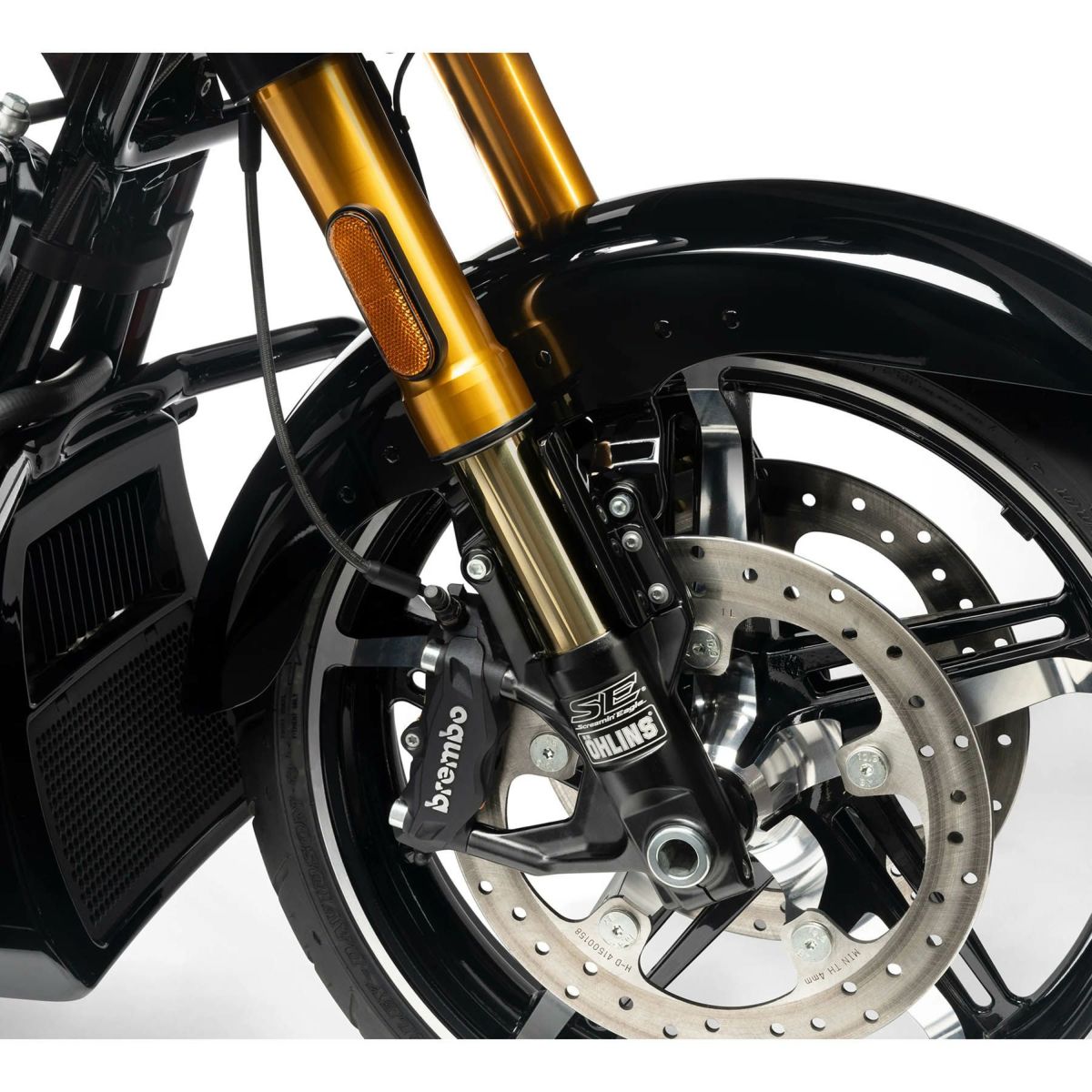 2024以降 ツーリング スクリーミンイーグル/オーリンズ 倒立フォークキット (ゴールド)2