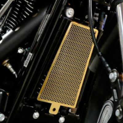 寺田モータース オイルクーラーコアガード M8ソフテイル用