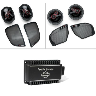 2024以降 ロードグライド ステージ3 4スピーカー/アンプキット by Rockford Fosgate