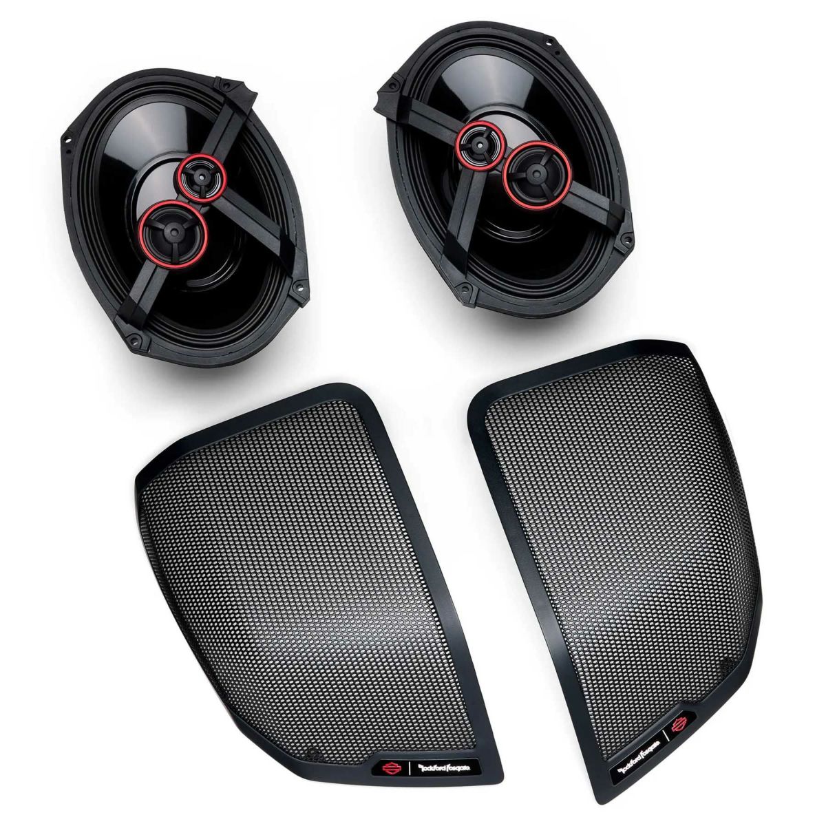 2024以降 ツーリング ステージ3 サドルバッグスピーカーキット by Rockford Fosgate1