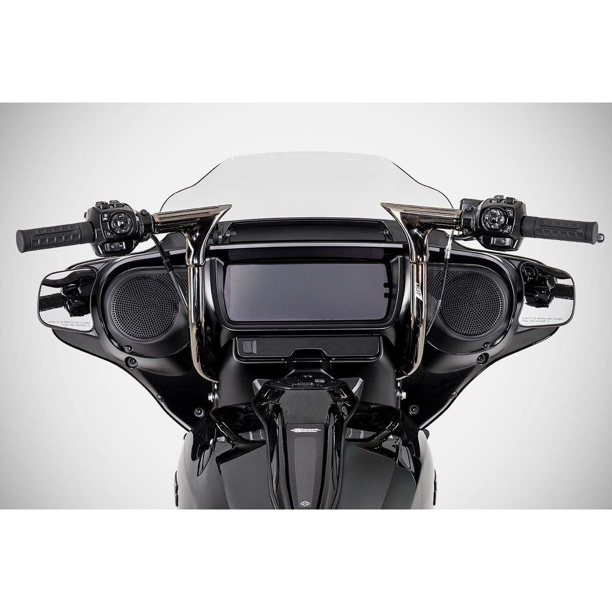 2024以降 ストリートグライド イーグル 12インチ ハンドルバー (クローム)1